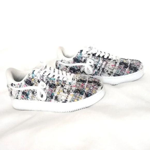 John Geiger GF-01*LIMITED EDITION*tweed boucle sneakers EUC - Picture 1 of 9